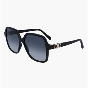 Salvatore Ferragamo Black Sunglasses